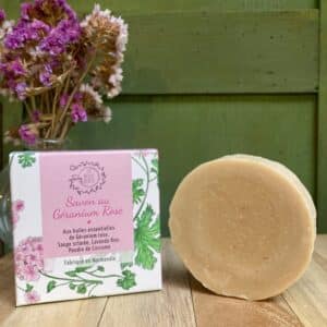 Savon Géranium rose
