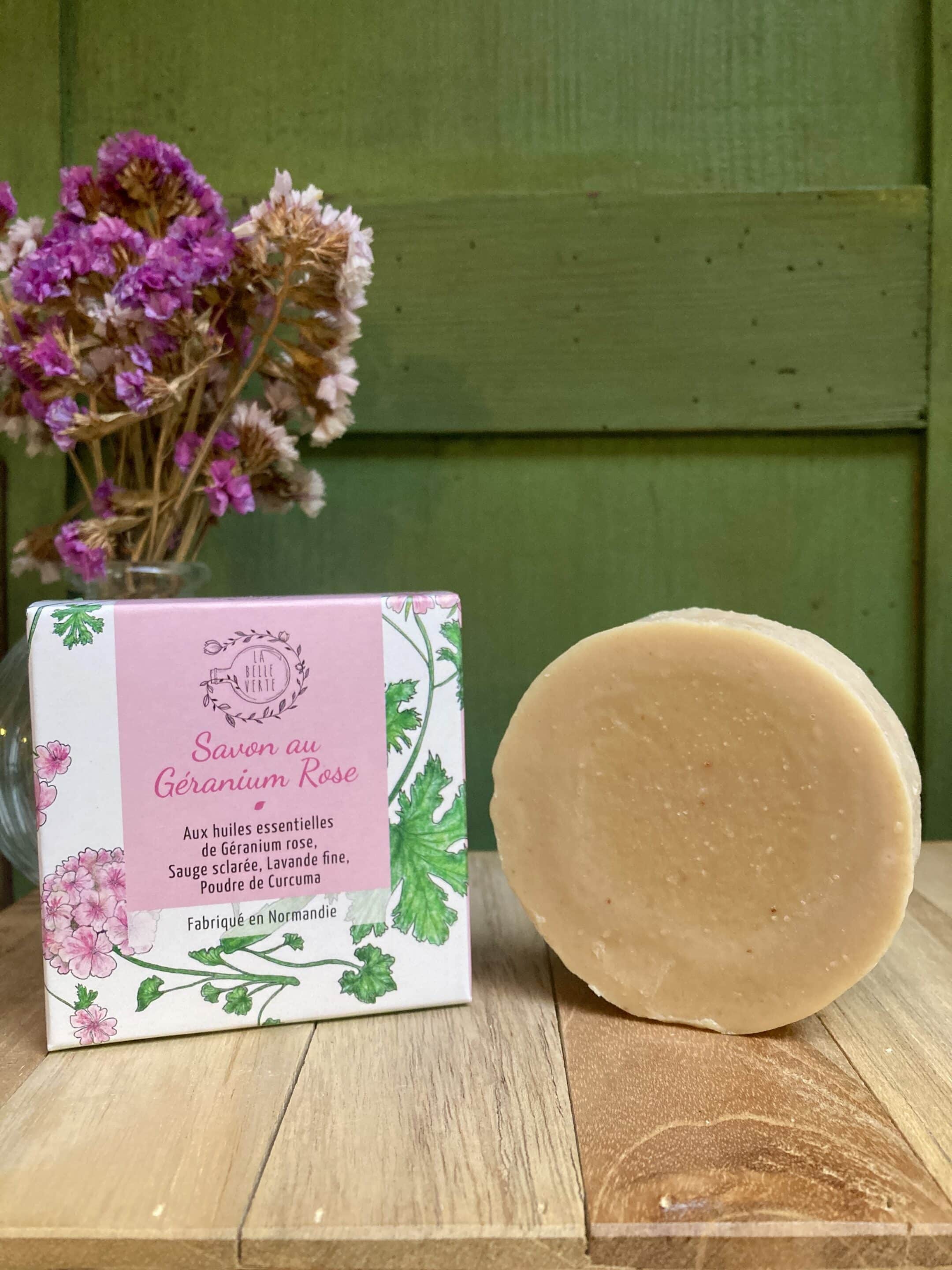 Savon Géranium rose